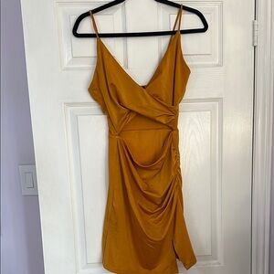 Forever 21 Gold Dress